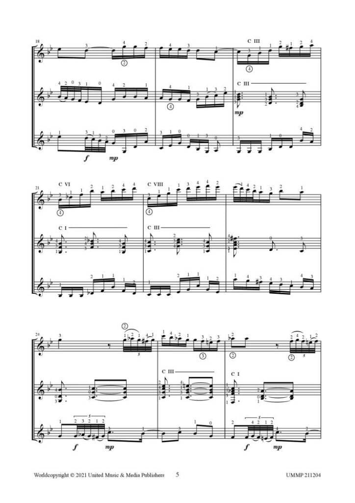 Astortango for Guitar Trio